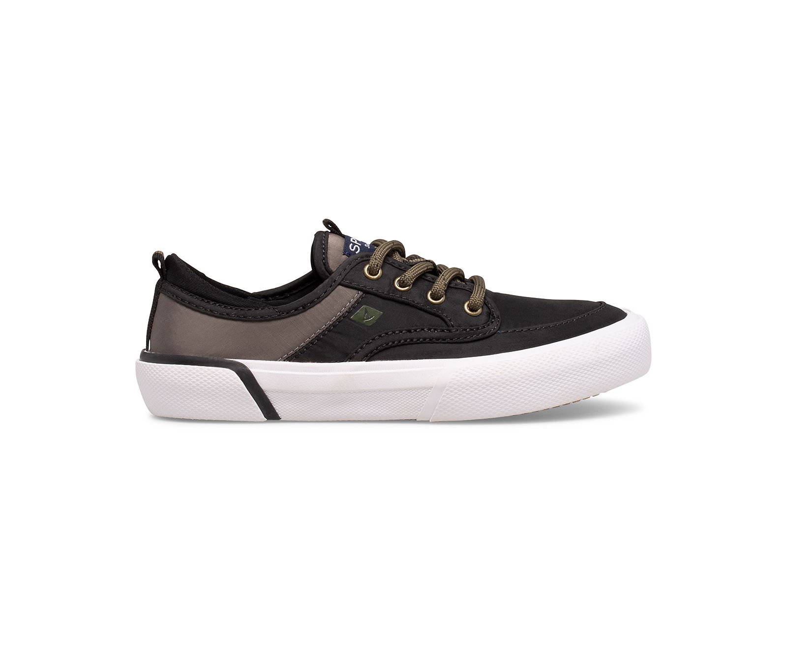 Big Kid's Soletide Sneaker - Black/Stone - Click Image to Close