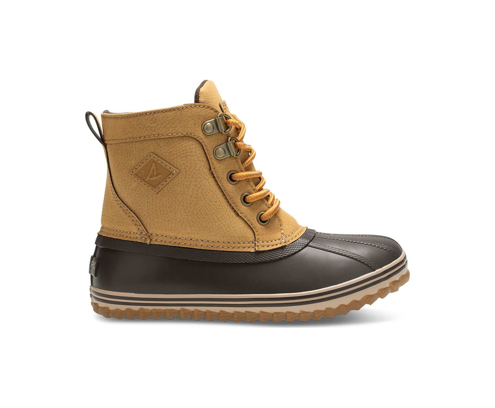 Big Kid's Bowline Boot - Tan/Brown - Click Image to Close