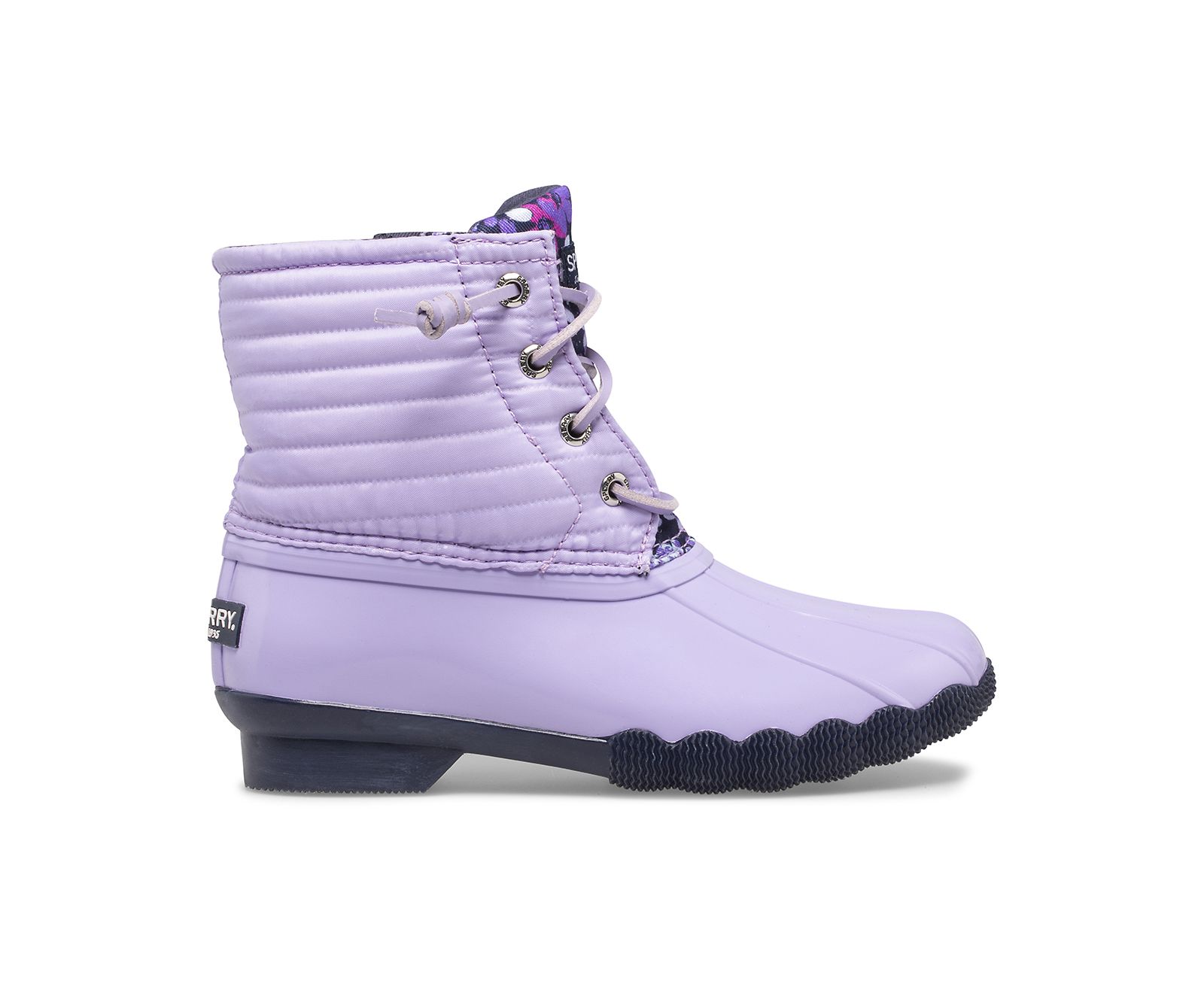 Big Kid's Saltwater Duck Boot - Lilac - Click Image to Close