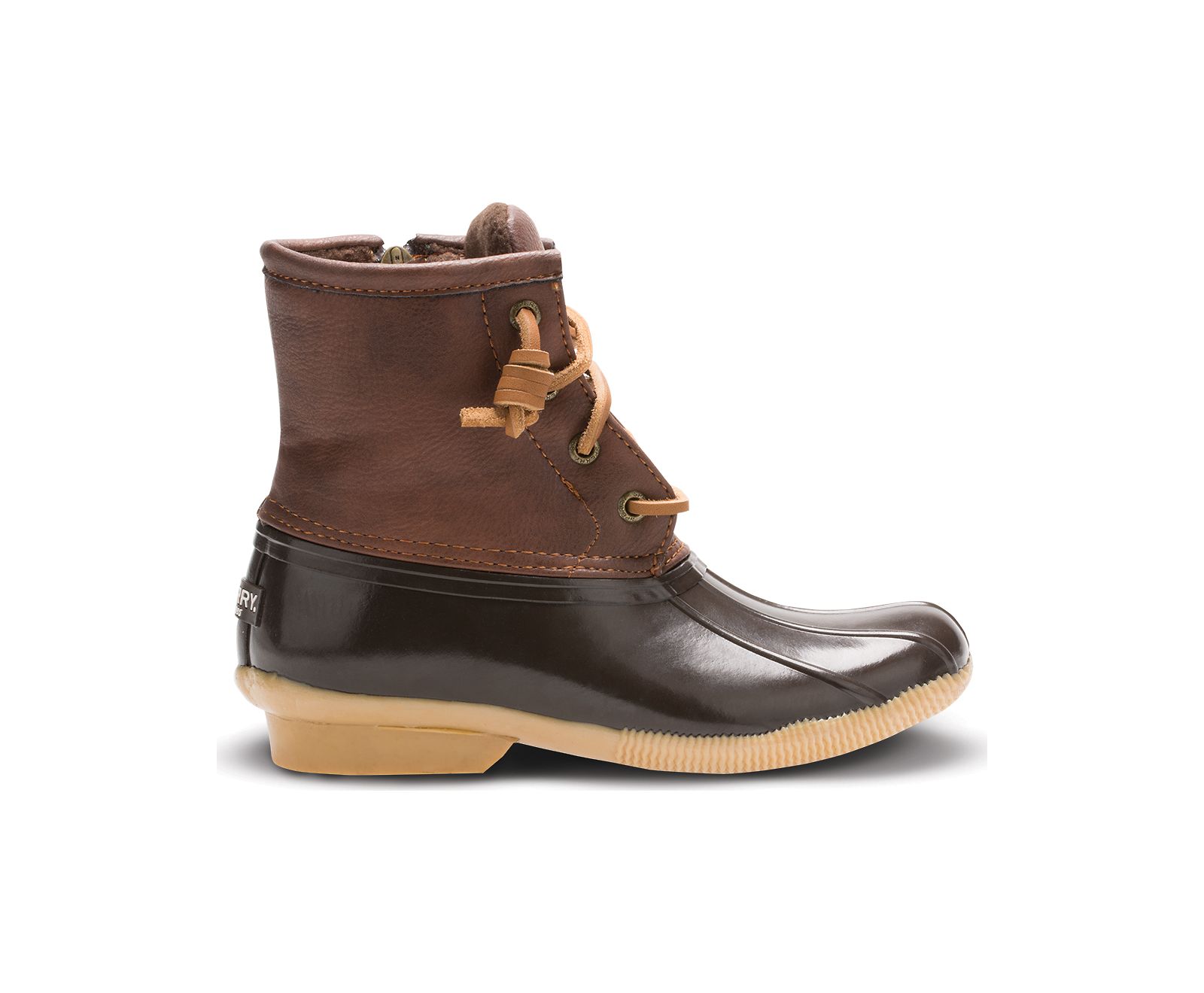 Big Kid's Saltwater Duck Boot - Brown - Click Image to Close