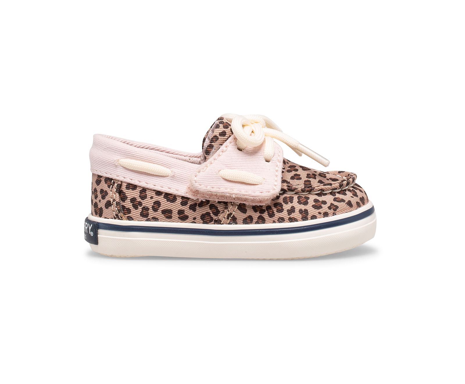 Little Kid's Intrepid Crib Junior Boat Shoe - Leopard - Click Image to Close