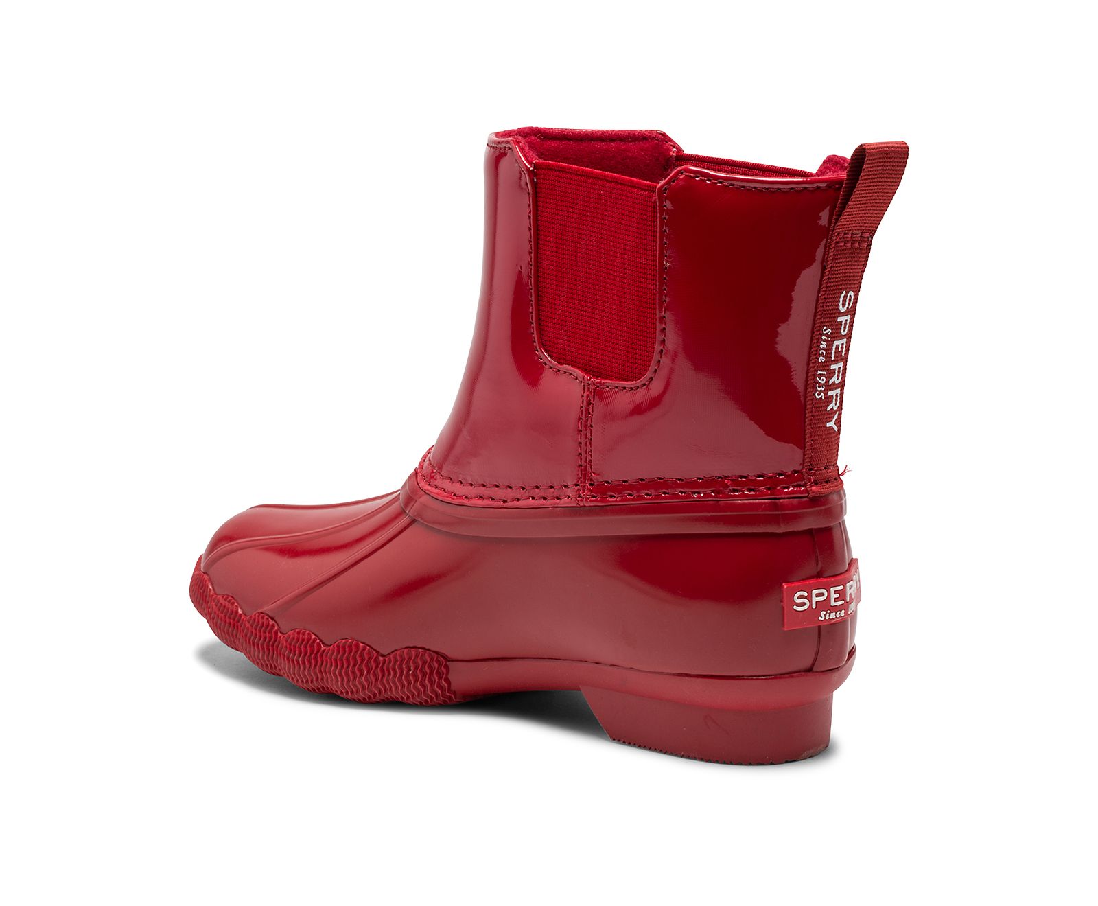 Big Kid's Saltwater Chelsea Jr Boot - Red