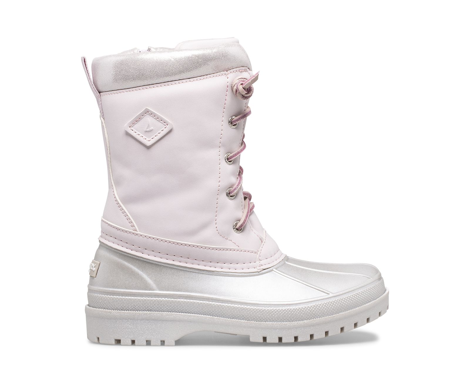 Big Kid's Trailboard Boot - Blush/Silver - Click Image to Close