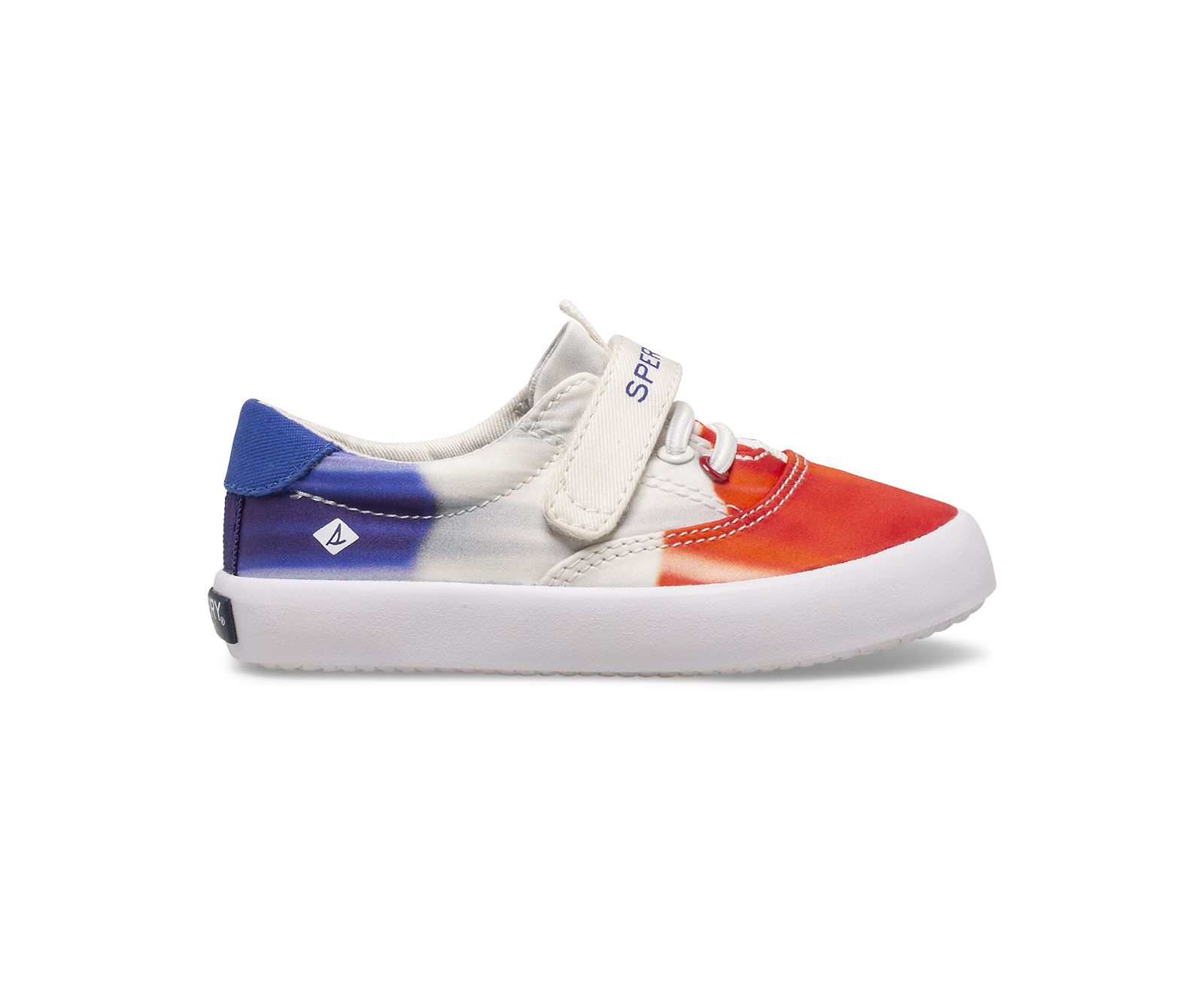 Little Kid's Spinnaker Washable Ice Cream Junior Sneaker - Red/White/Blue