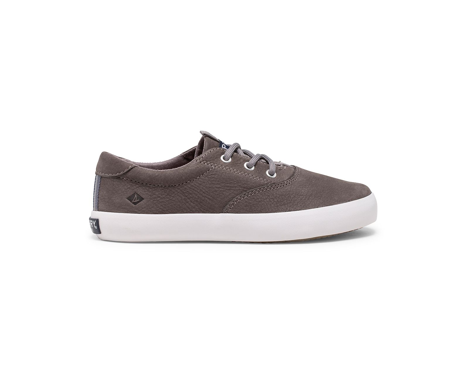 Big Kid's Spinnaker Washable Sneaker - Grey - Click Image to Close