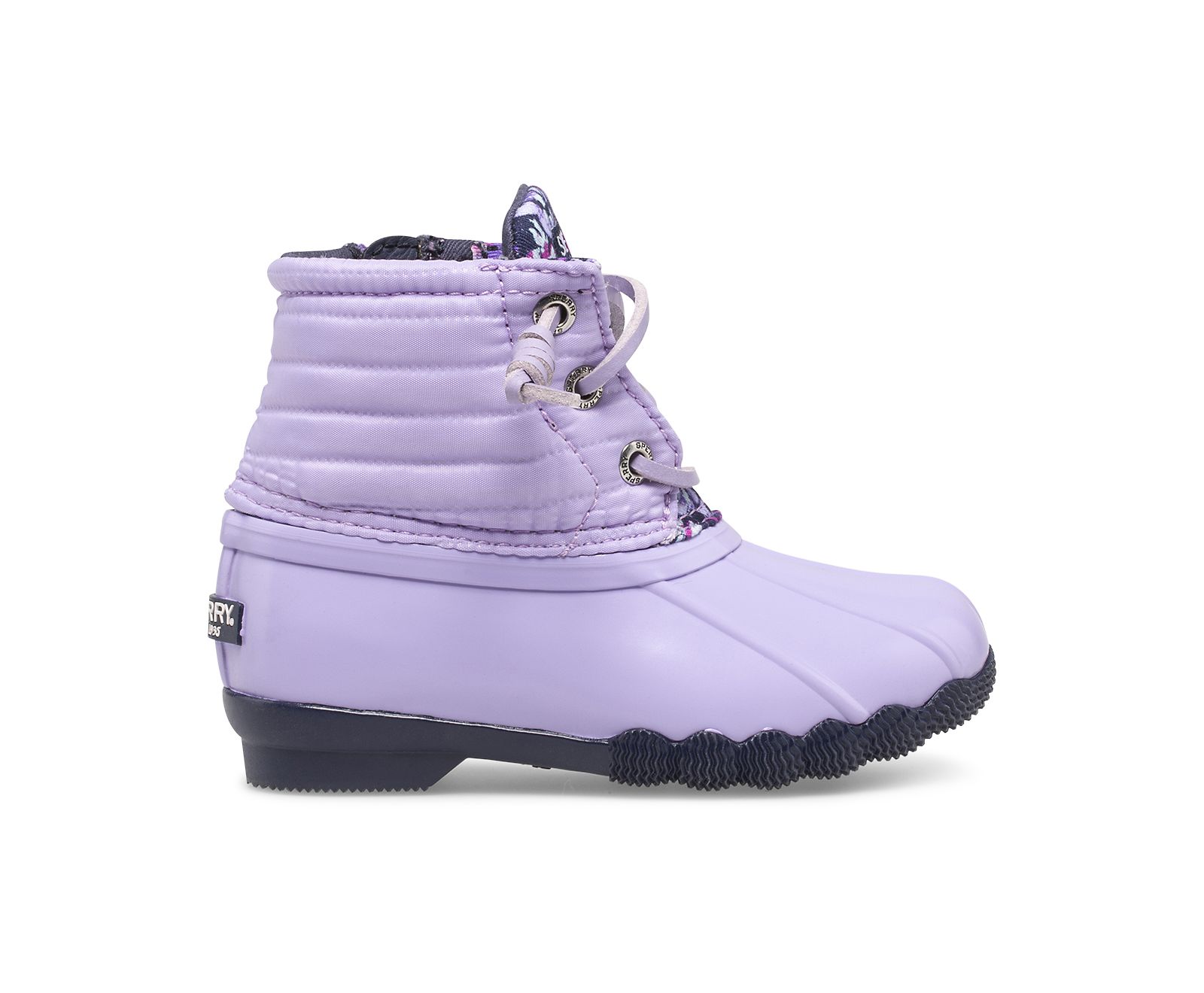 Little Kid's Saltwater Duck Boot - Lilac - Click Image to Close