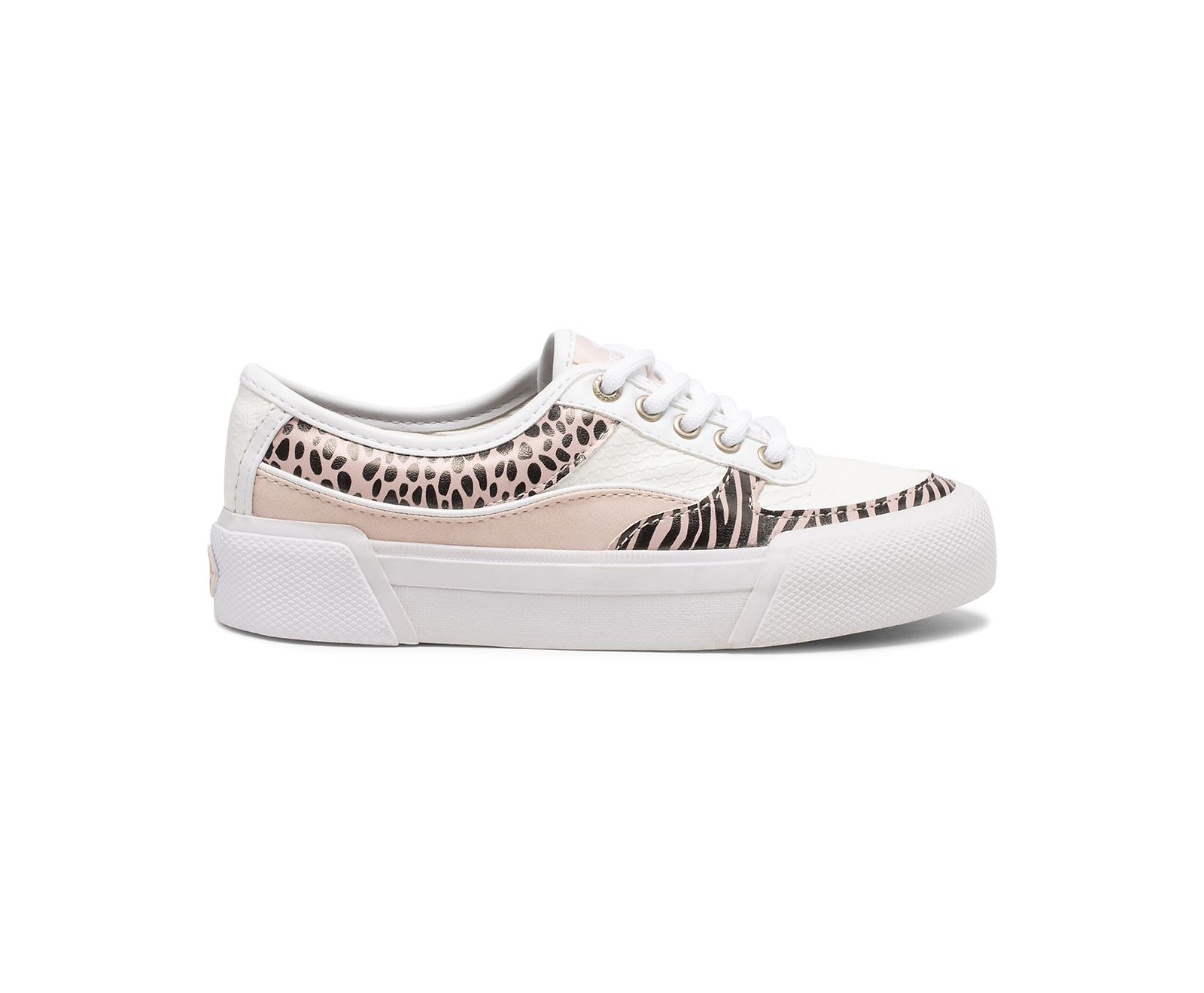 Big Kid's Soletide Sneaker - White/Blush