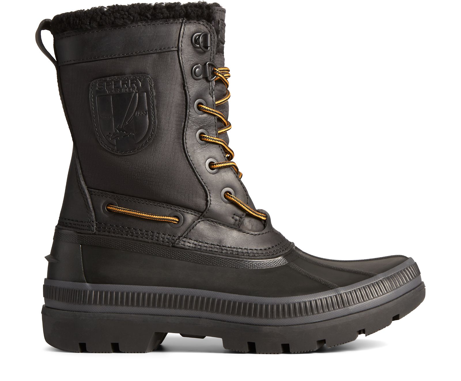 Men's Ice Bay Tall Boot - Black - Click Image to Close