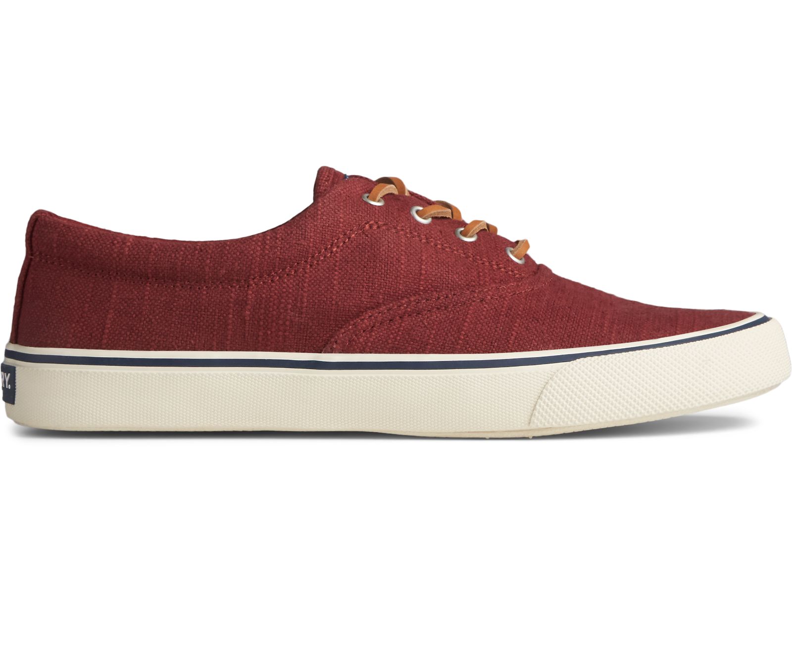 Men's Striper II CVO Baja Linen Sneaker - Red - Click Image to Close