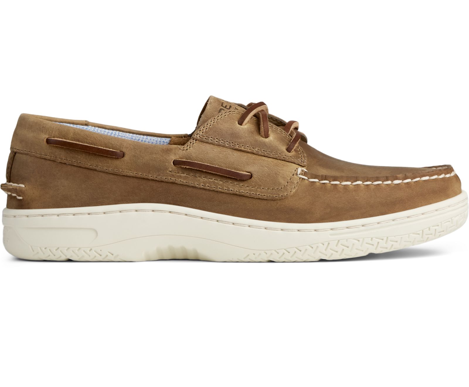 Men's Billfish PLUSHWAVE Boat Shoe - Lt Coffee - Click Image to Close