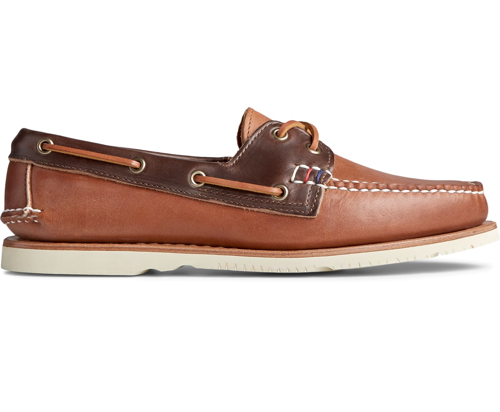 Men's Gold Cup Handcrafted in Maine Boat Shoe - Walnut/Brown