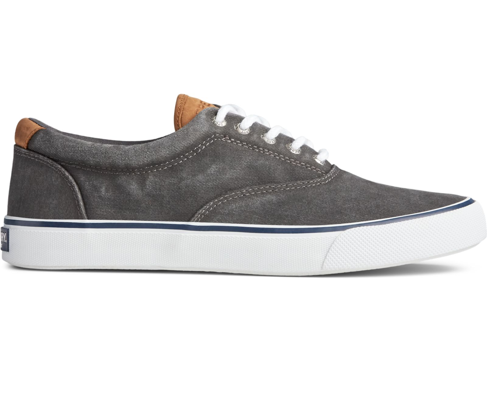 Men's Striper II CVO Sneaker - Salt Washed Black - Click Image to Close