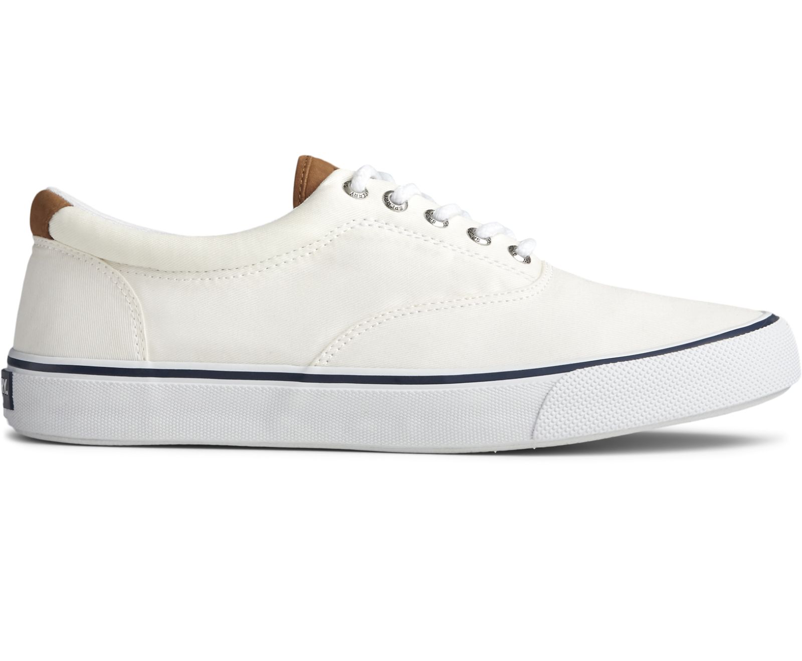 Men's Striper II CVO Sneaker - Salt Washed White - Click Image to Close