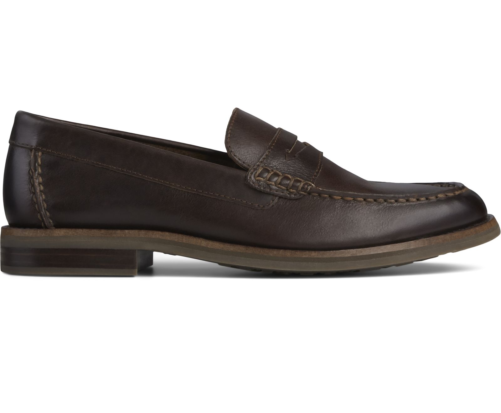 Men's Topsfield Penny Loafer - Brown - Click Image to Close