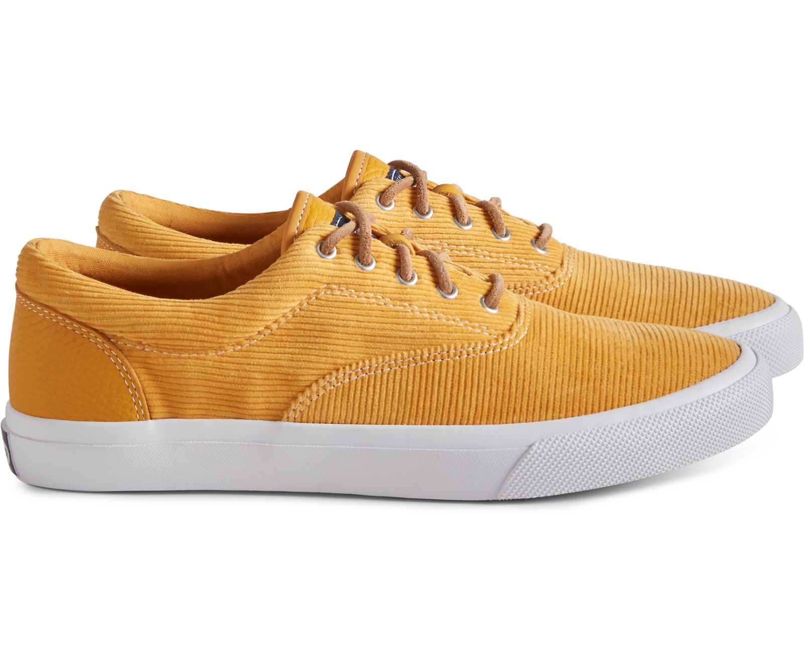 Unisex Unisex Cloud CVO Corduroy Deck Sneaker - Yellow - Click Image to Close