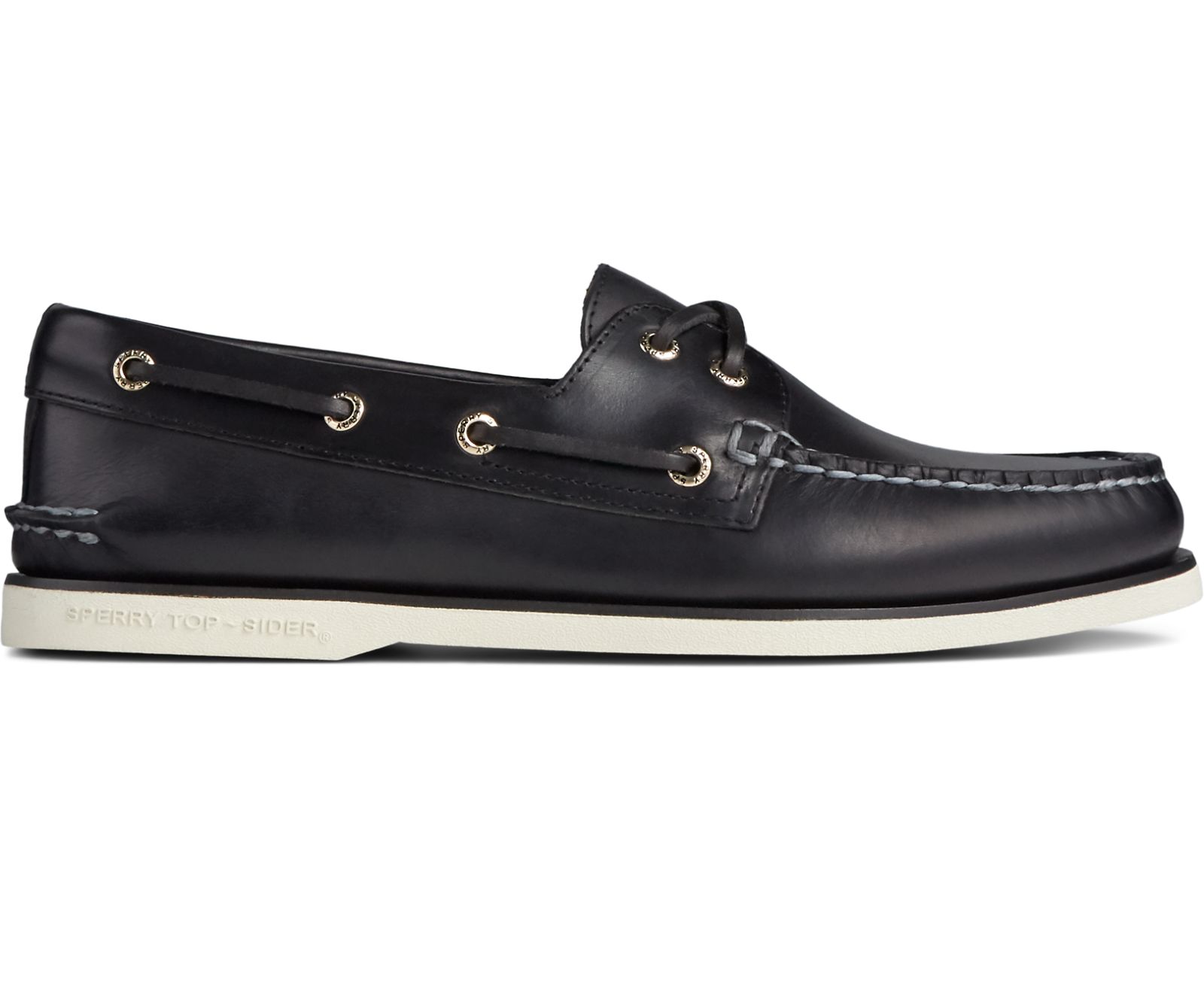 Men's Gold Cup Authentic Original Orleans Boat Shoe - Black