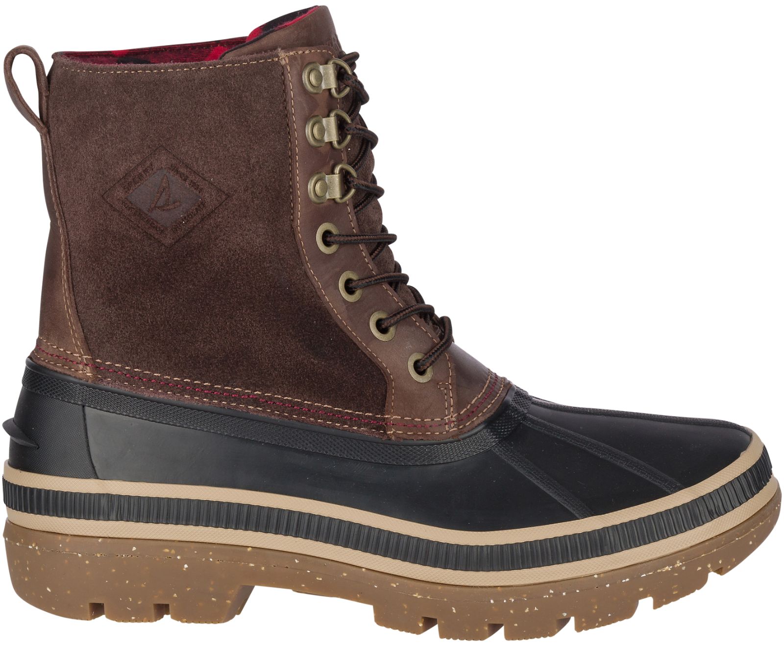 Men's Ice Bay Boot - Black/Tan - Click Image to Close