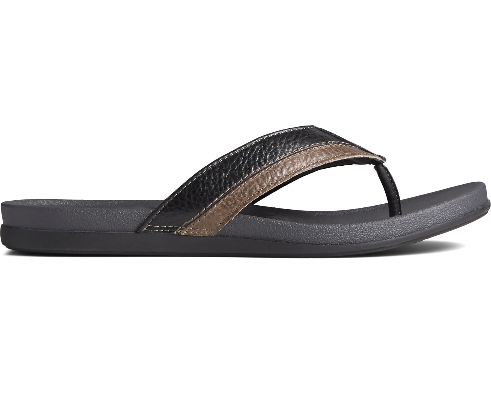 Men's PLUSHWAVE Dock Flip Flop - Black