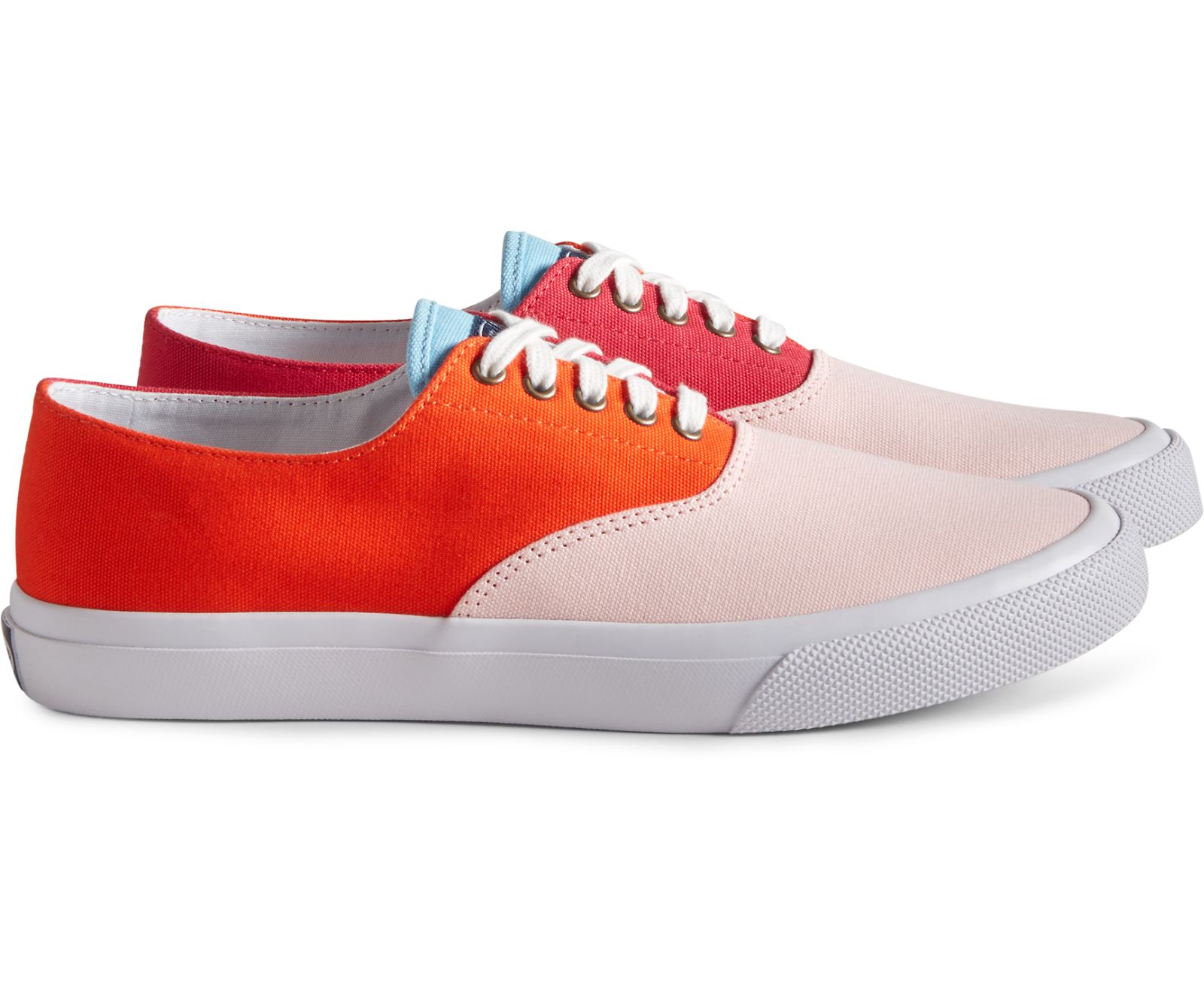 Unisex Unisex Cloud CVO Deck Sneaker - Pink Color Block - Click Image to Close