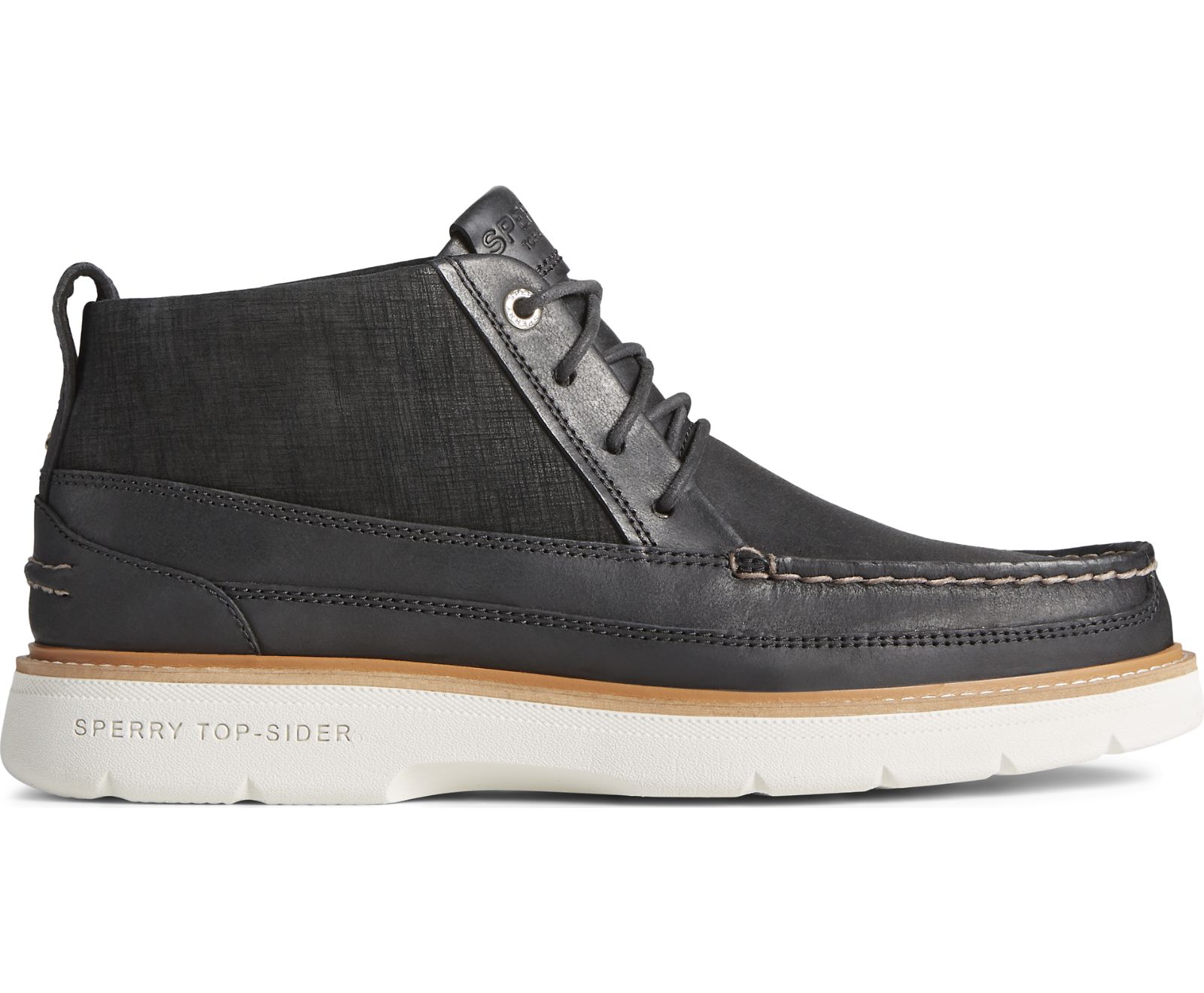 Men's Authentic Original PLUSHWAVE Lug Chukka - Black [sperry shoes ...