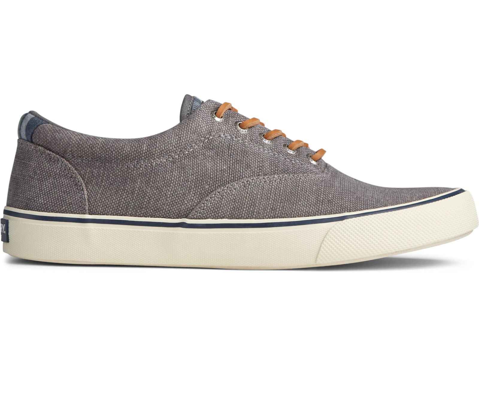 Men's Striper II CVO Distressed Sneaker - Dark Grey - Click Image to Close