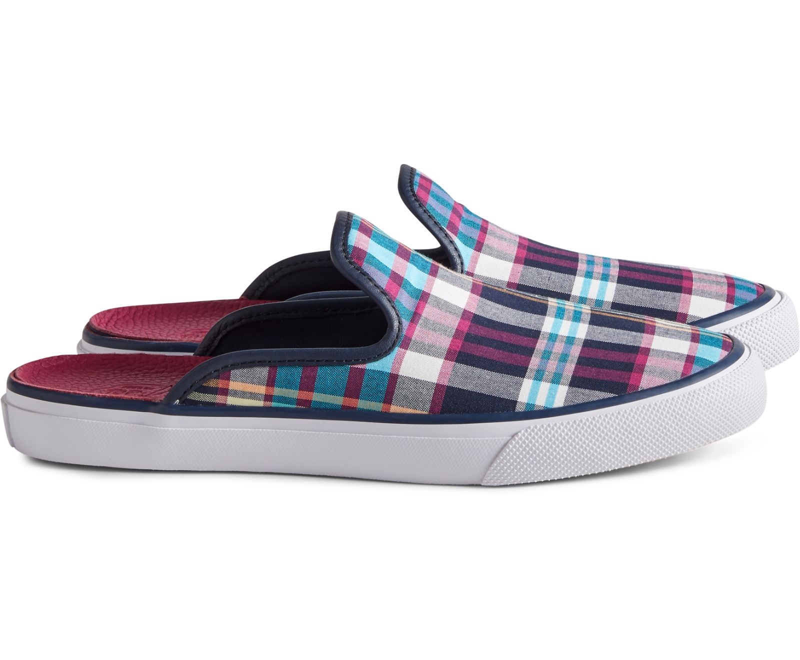 Unisex Unisex Cloud Plaid Chancla - Black