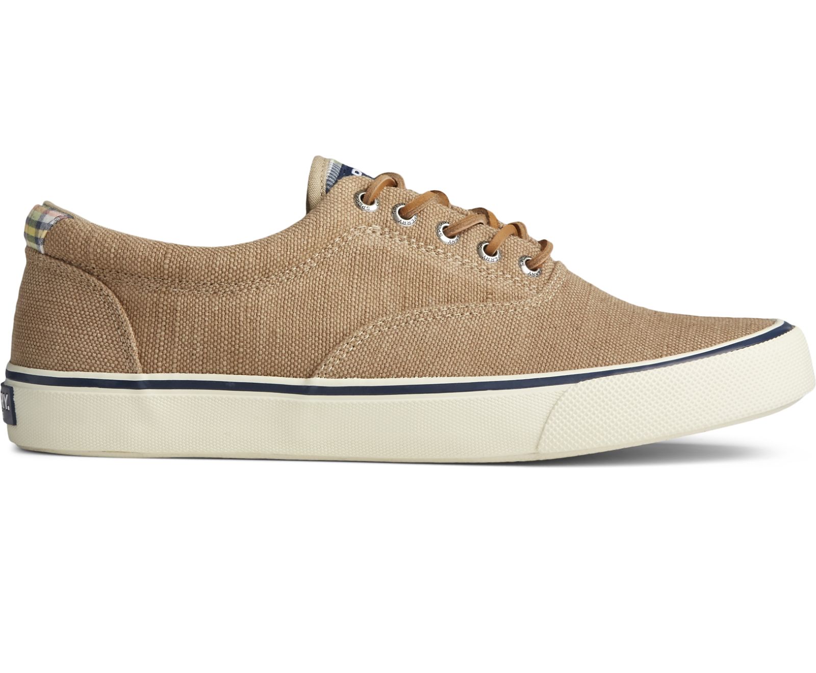 Men's Striper II CVO Distressed Sneaker - Khaki - Click Image to Close