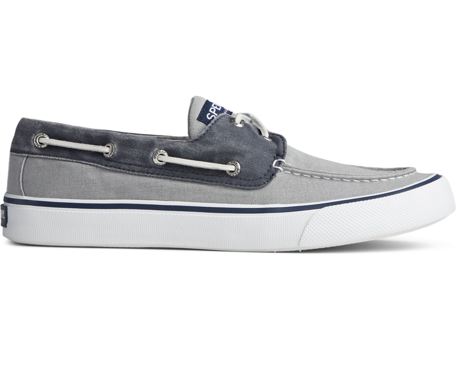 Men's Bahama II Sneaker - Salt Washed Grey/Navy