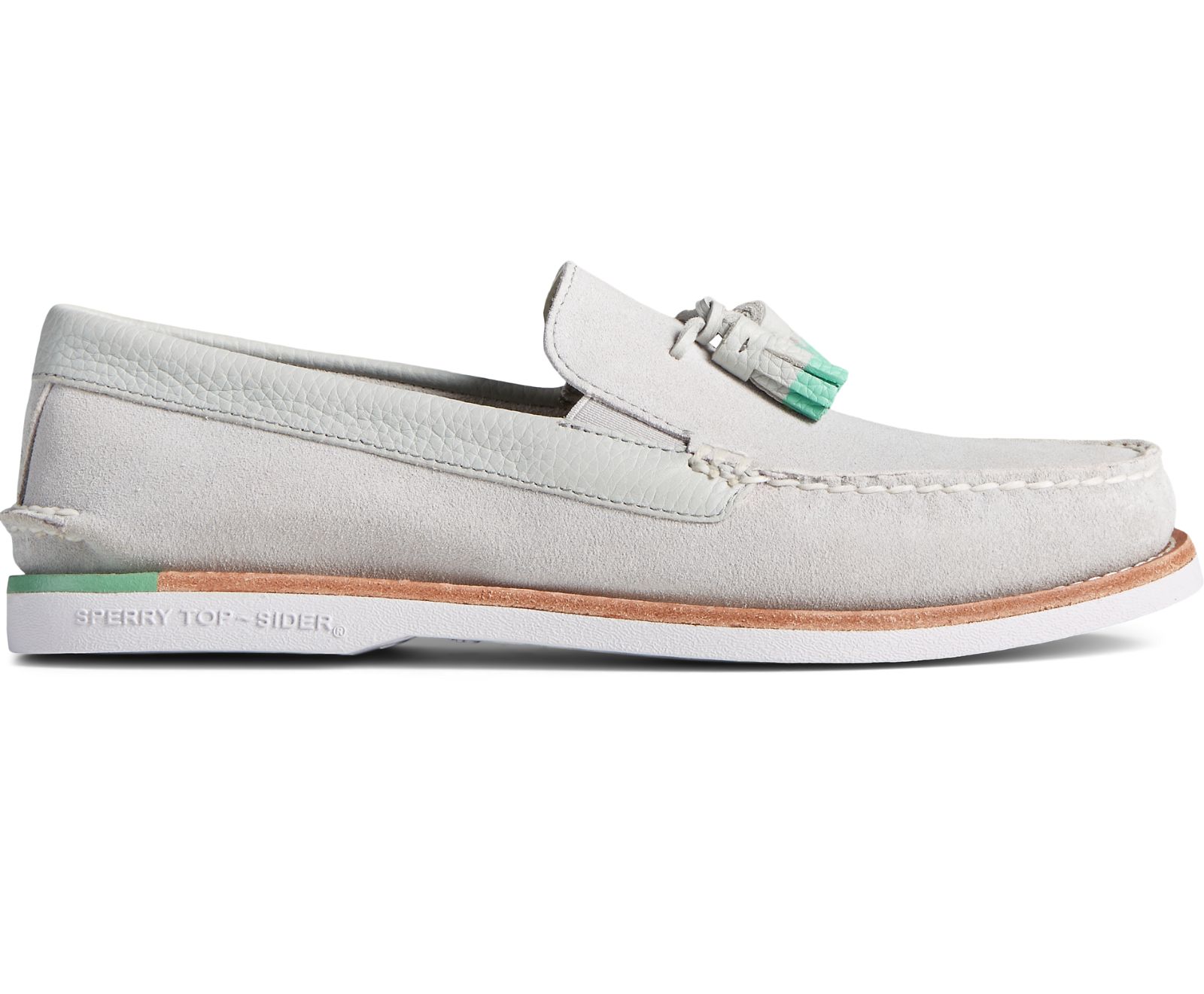 Men's Authentic Original Tassel Loafer - Grey/Green