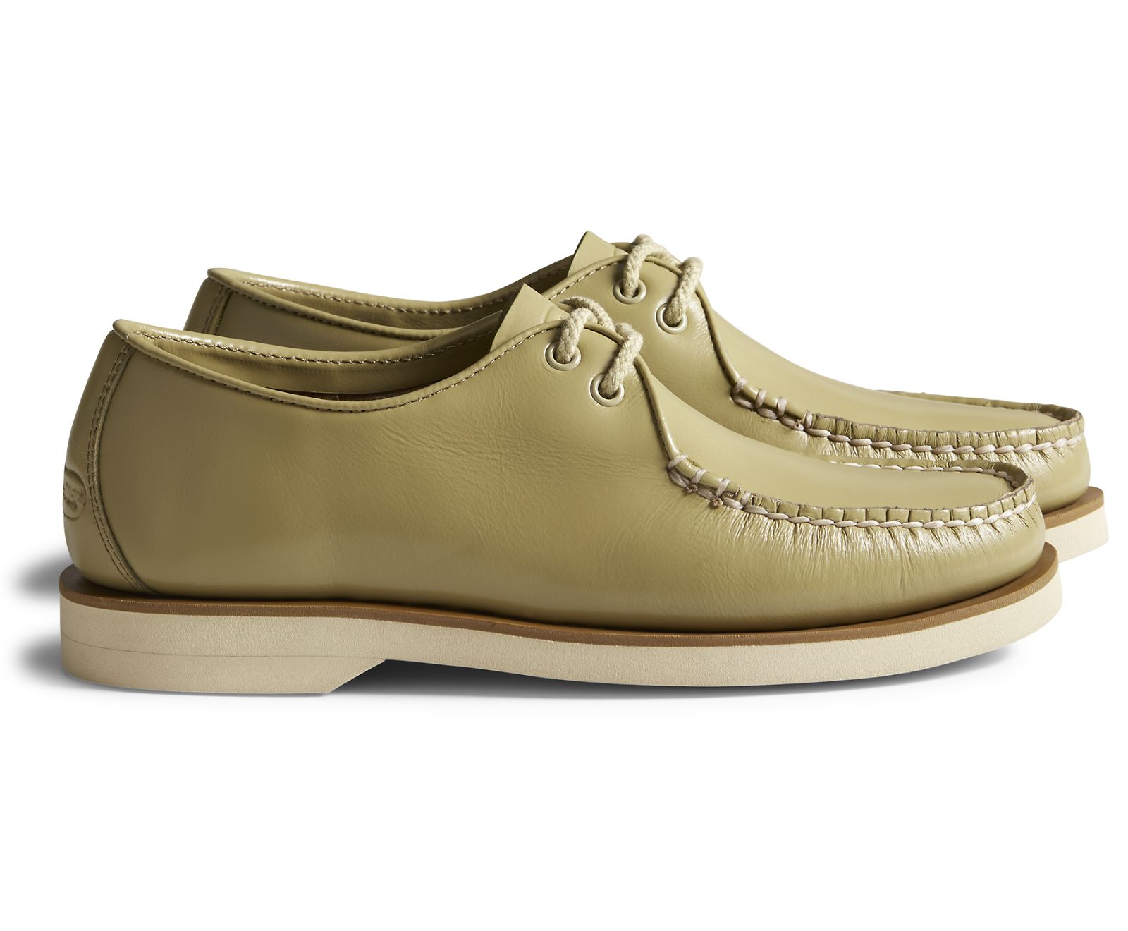 Unisex Unisex Cloud Captain's Oxford - Smoked Elk - Click Image to Close