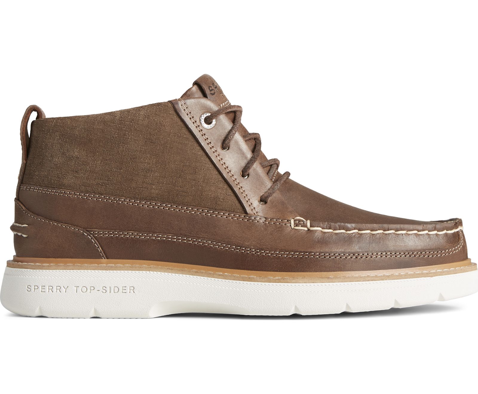 Men's Authentic Original PLUSHWAVE Lug Chukka - Brown - Click Image to Close