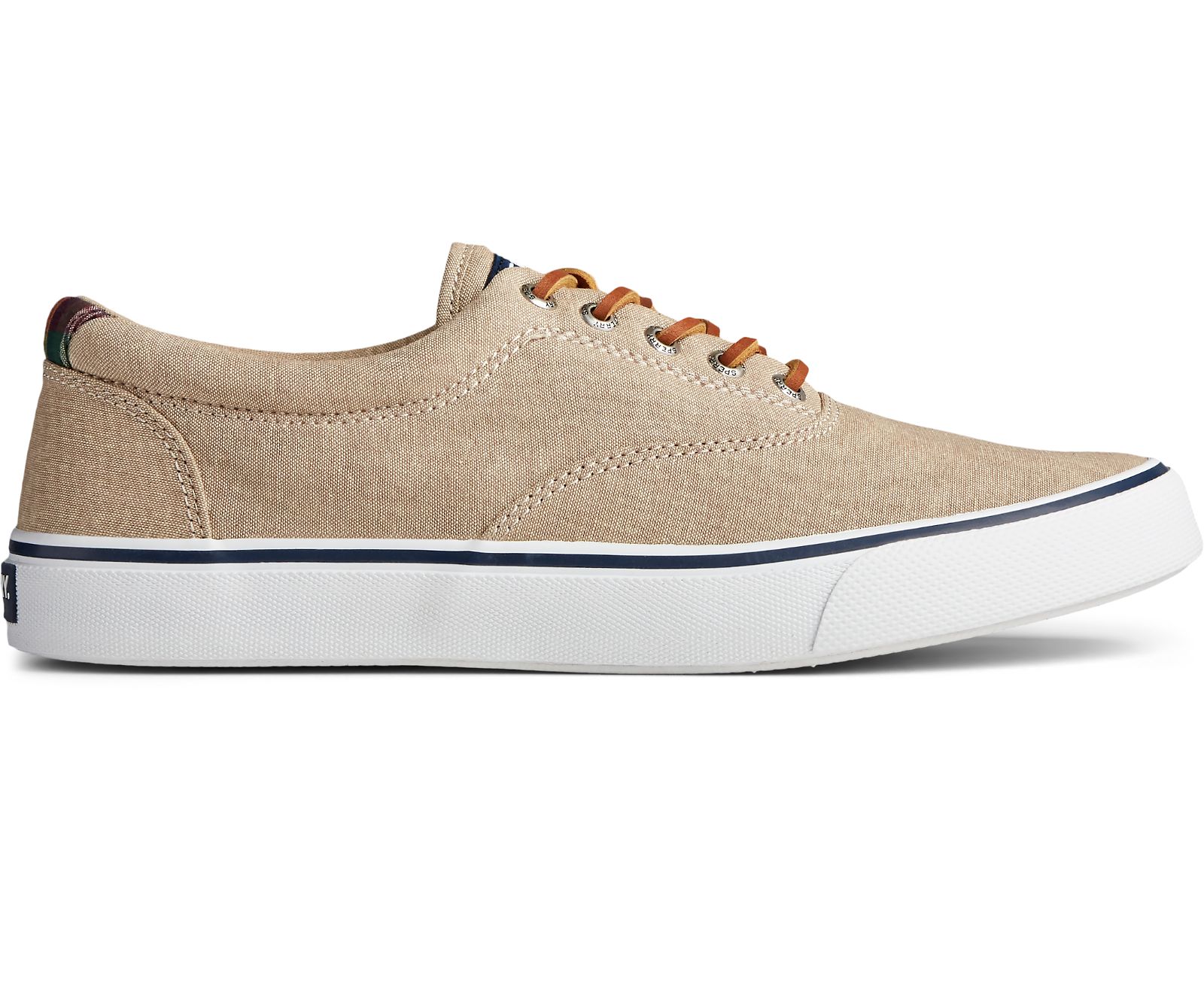 Men's Striper II CVO Chambray Sneaker - Chino - Click Image to Close