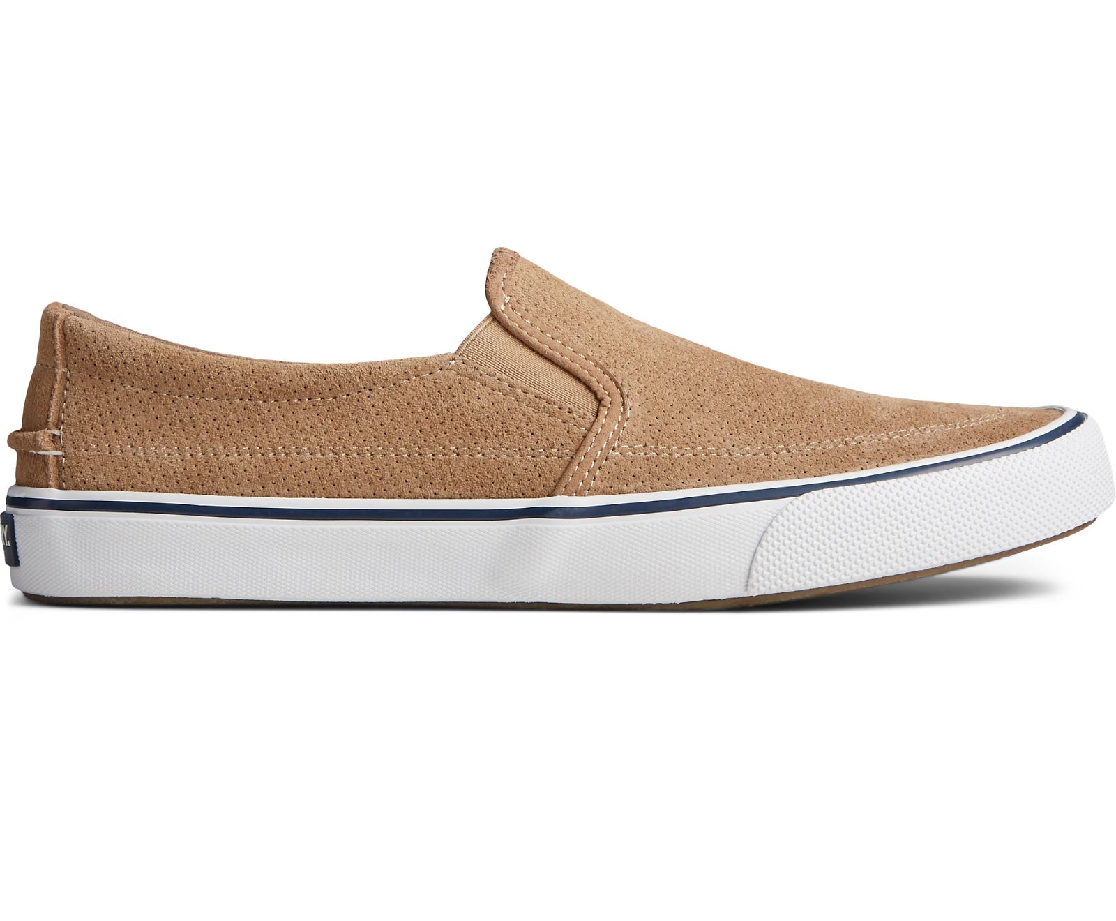 Men's Striper II Twin Gore Perforated Slip On Sneaker - Taupe