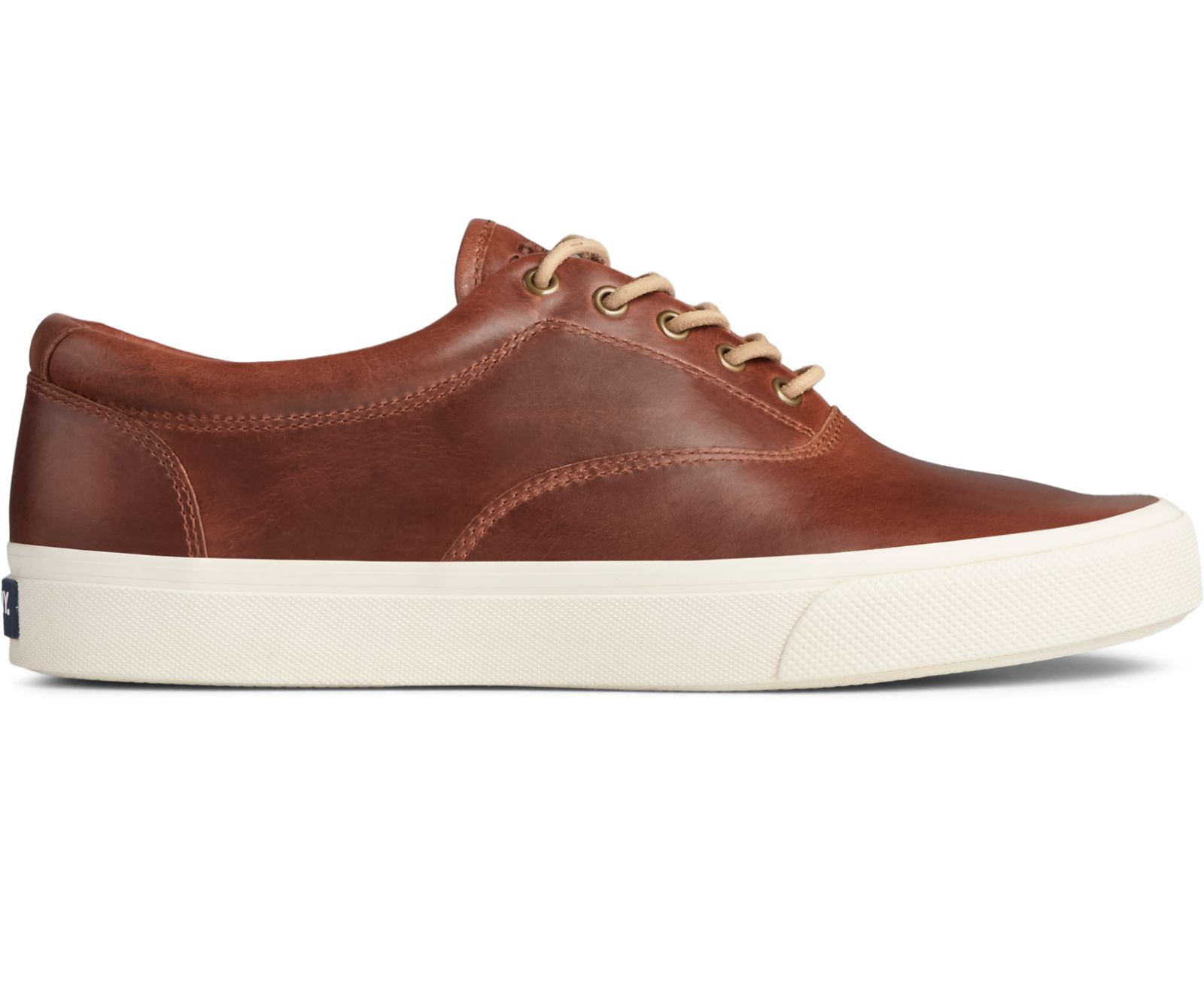 Men's Striper PLUSHWAVE CVO Leather Sneaker - Dark Tan