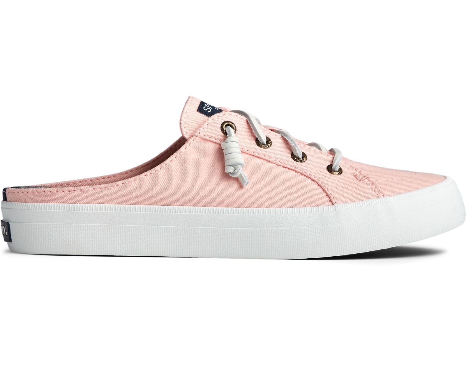 Women's Crest Vibe Chambray Mule Sneaker - Pink - Click Image to Close