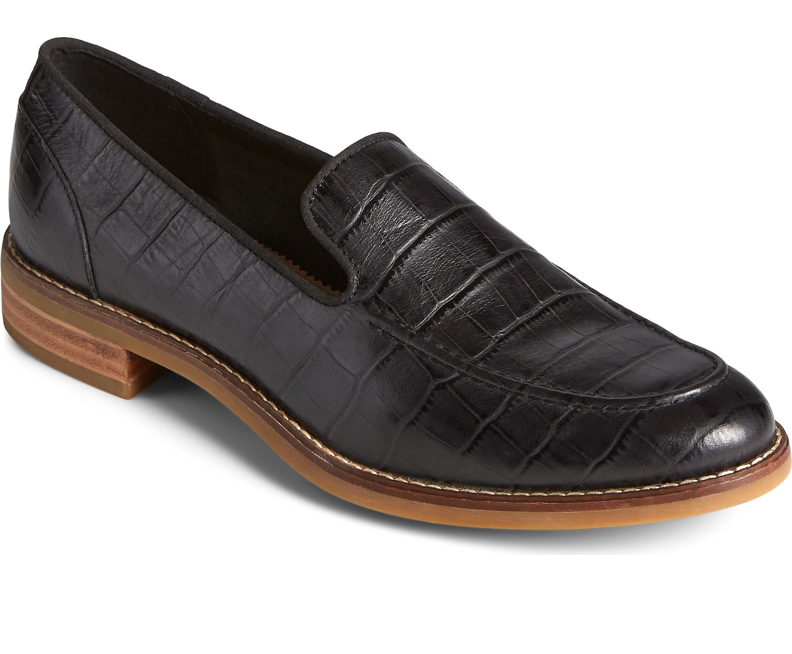 thumbnail image 2 of Sperry Women's Fairpoint Loafer - Suede Leather Slip-On With Memory Foam Insole 2 of 11