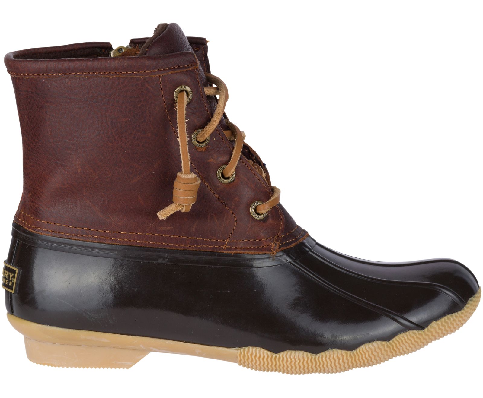 Women's Saltwater Duck Boot - Tan / Dk Brown