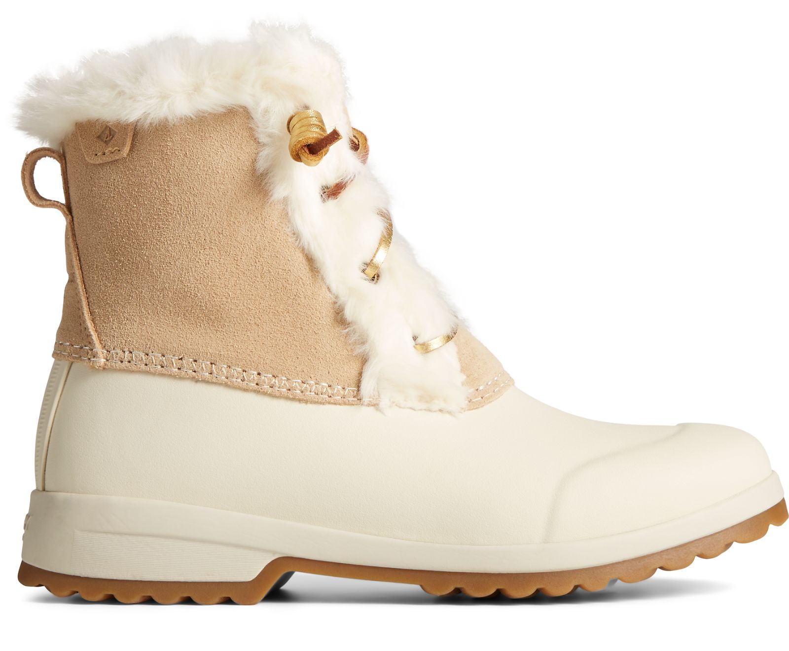 Women's Maritime Repel Suede Snow Boot - Sand - Click Image to Close