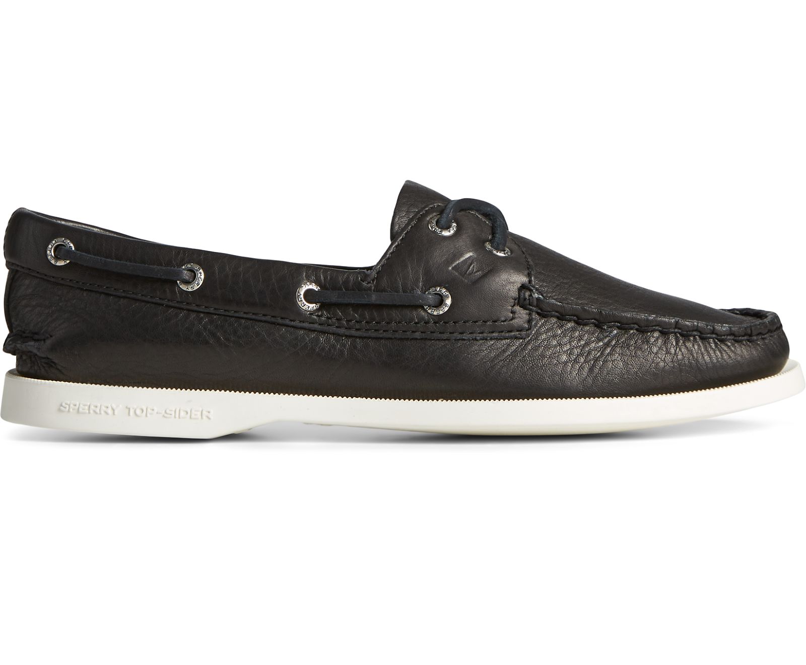 Women's Authentic Original Boat Shoe - Black - Click Image to Close