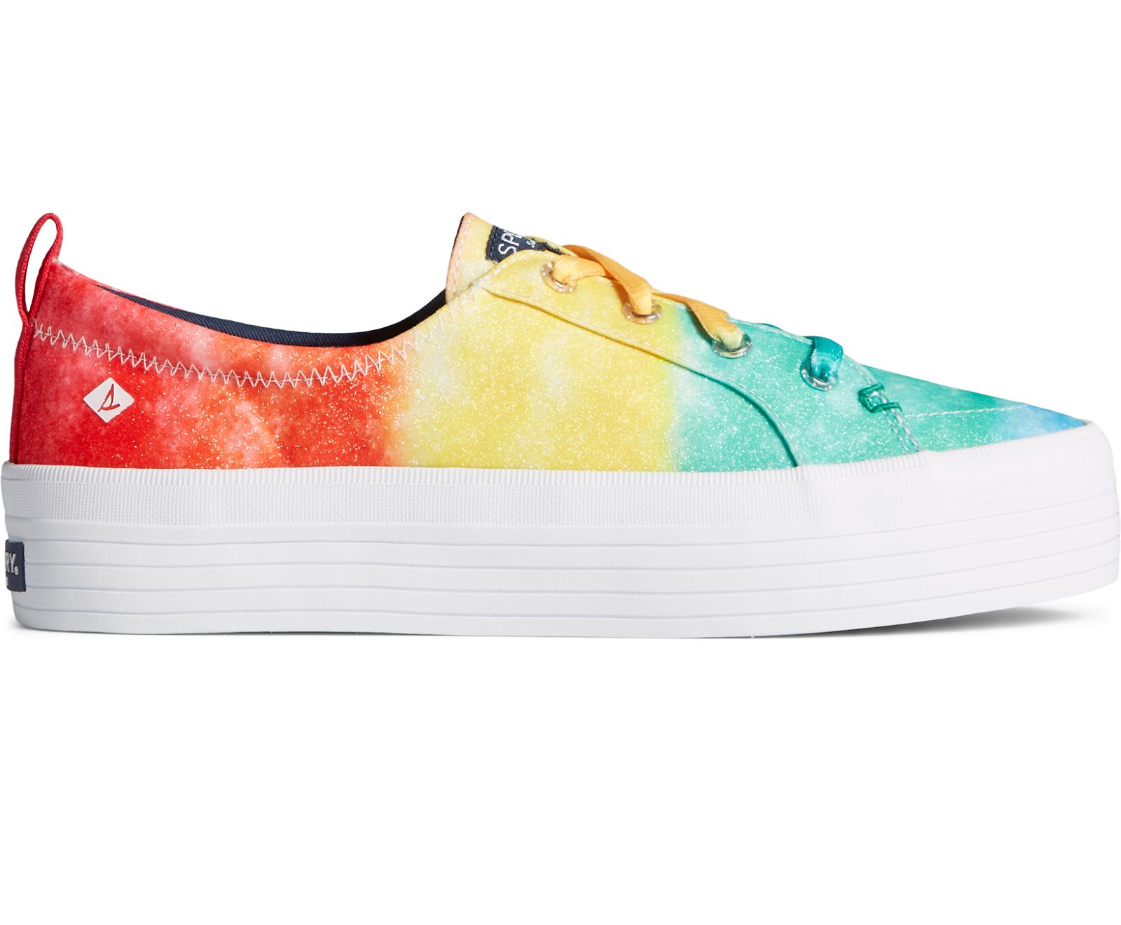 Women's Crest Vibe Platform Snowcone Sneaker - Snowcone - Click Image to Close