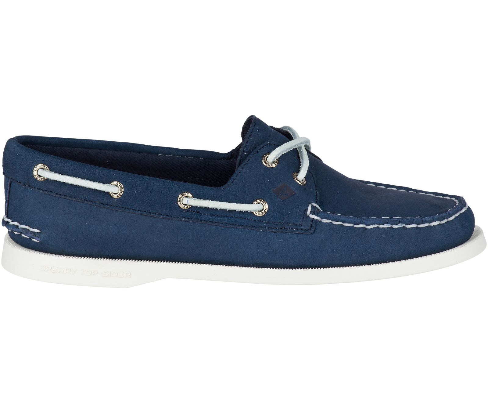 Women's Authentic Original Boat Shoe - Navy - Click Image to Close