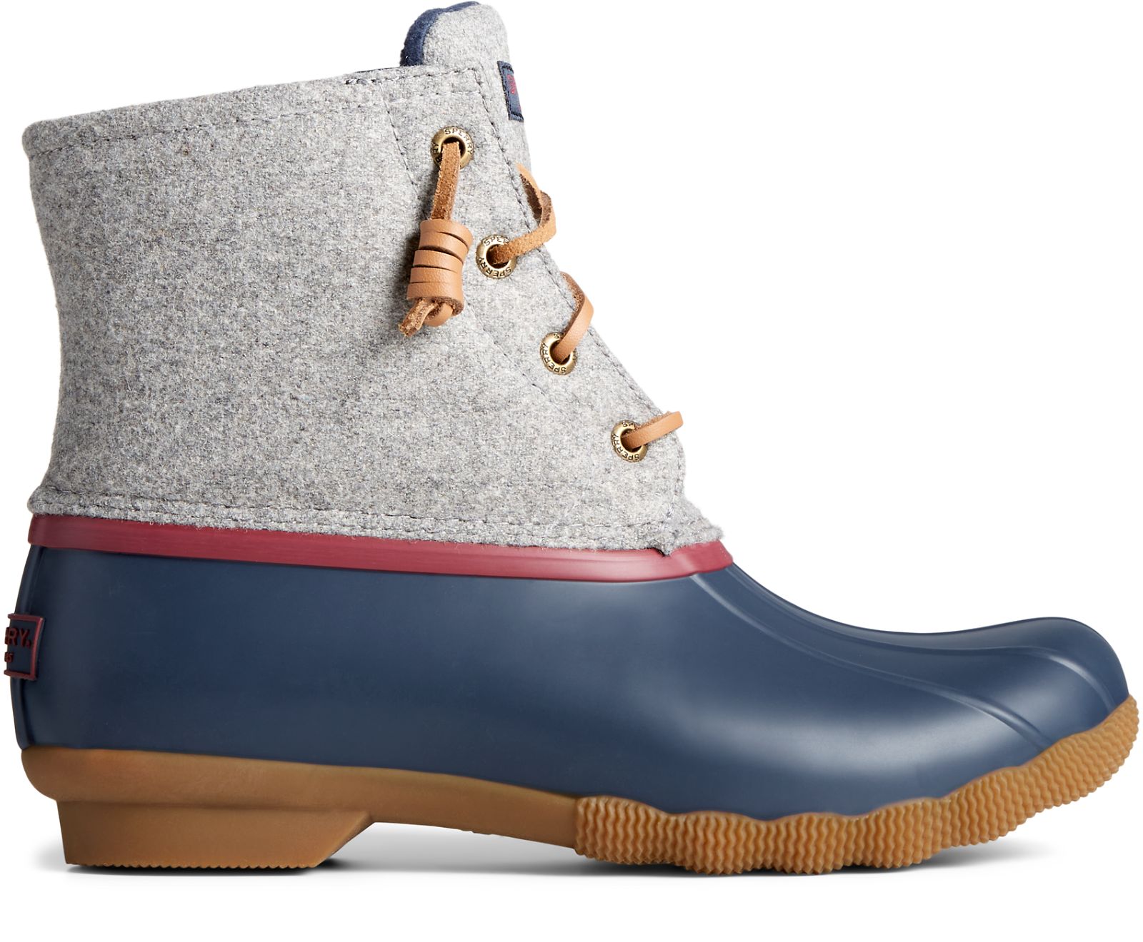 Women's Saltwater Wool Duck Boot - Grey