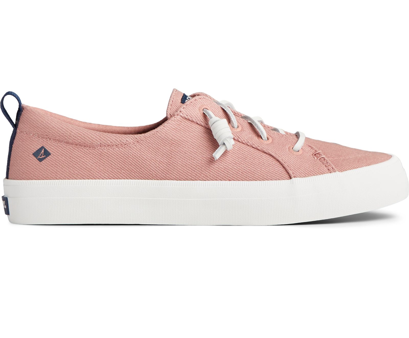 Women's Crest Vibe Twill Sneaker - Dusty Rose - Click Image to Close