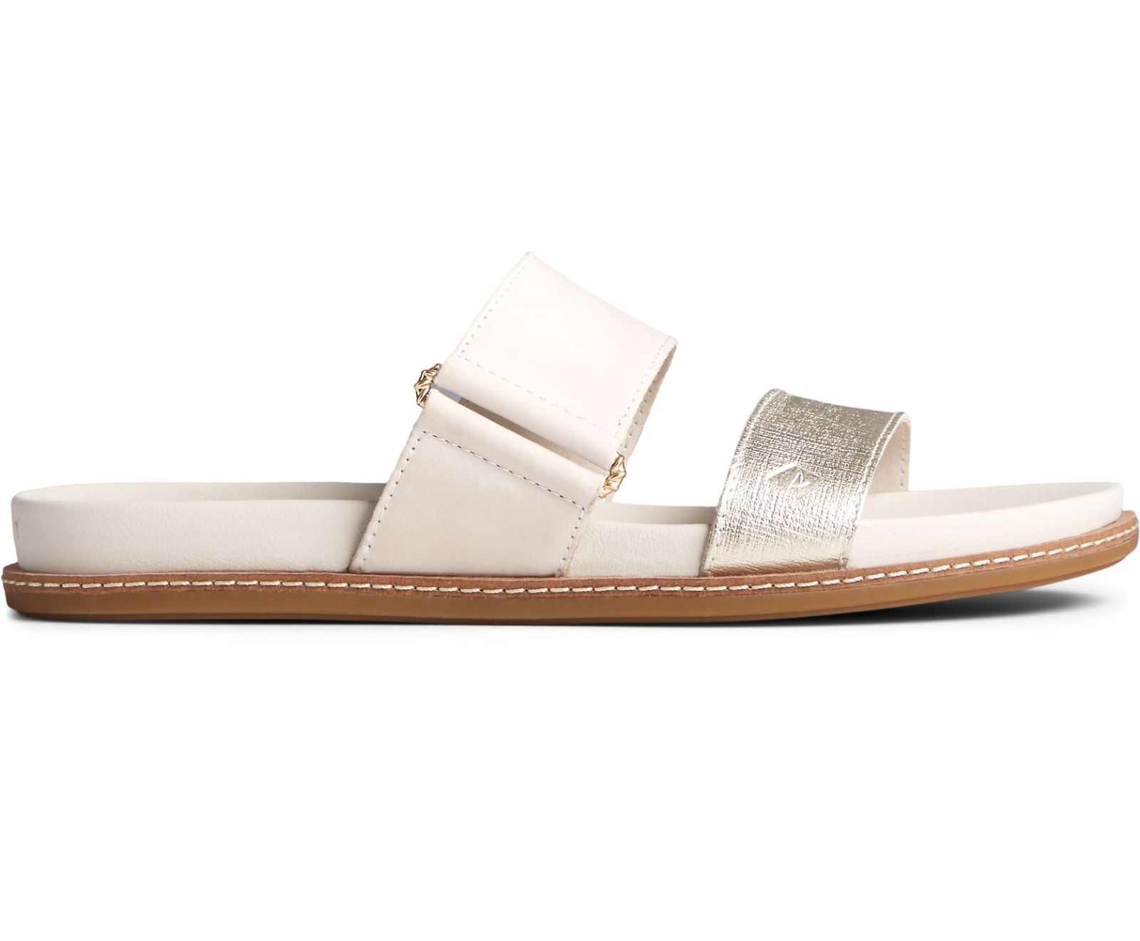 Women's Waveside PLUSHWAVE Slide Sandal - Silver