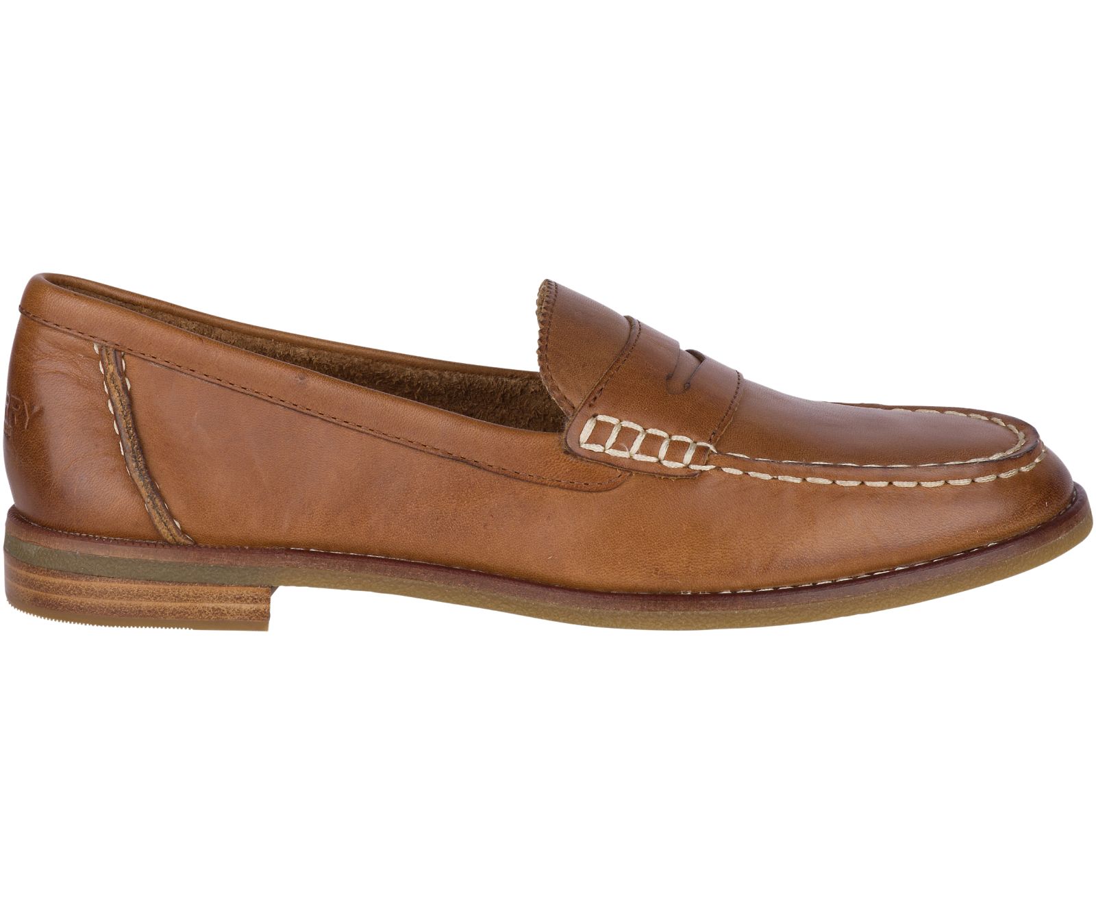 Women's Seaport Penny Loafer - Tan - Click Image to Close