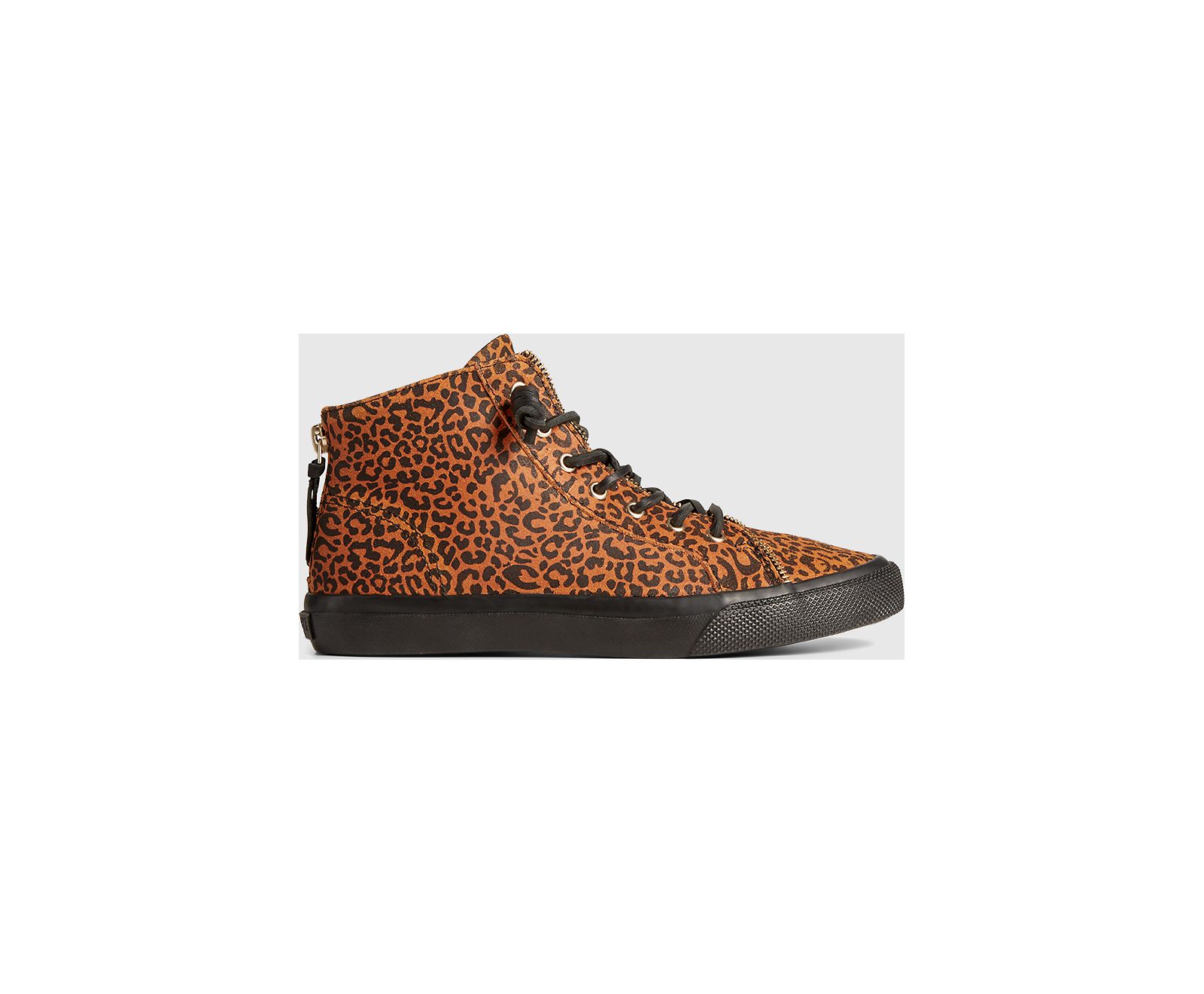 Women's Sperry x Rebecca Minkoff High Top Sneaker - Leopard - Click Image to Close