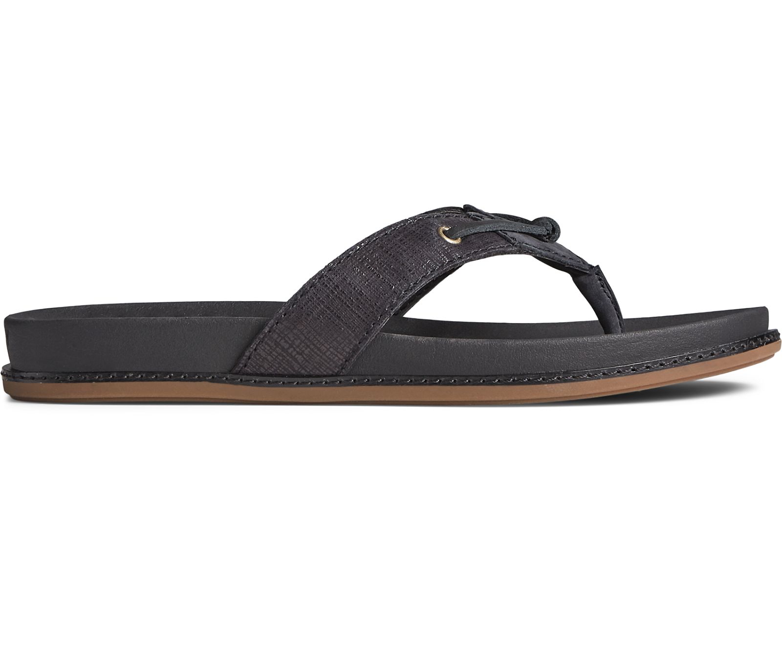 Women's Waveside PLUSHWAVE Flip Flop - Black
