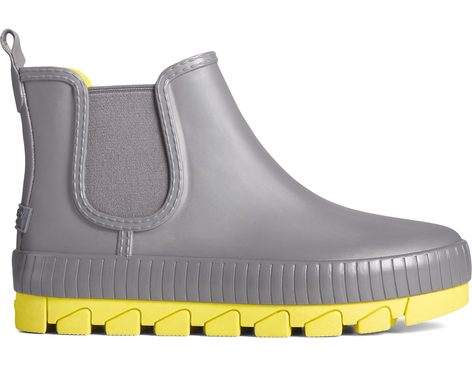 Women's Torrent Pop Chelsea Rain Boot - Grey/Yellow