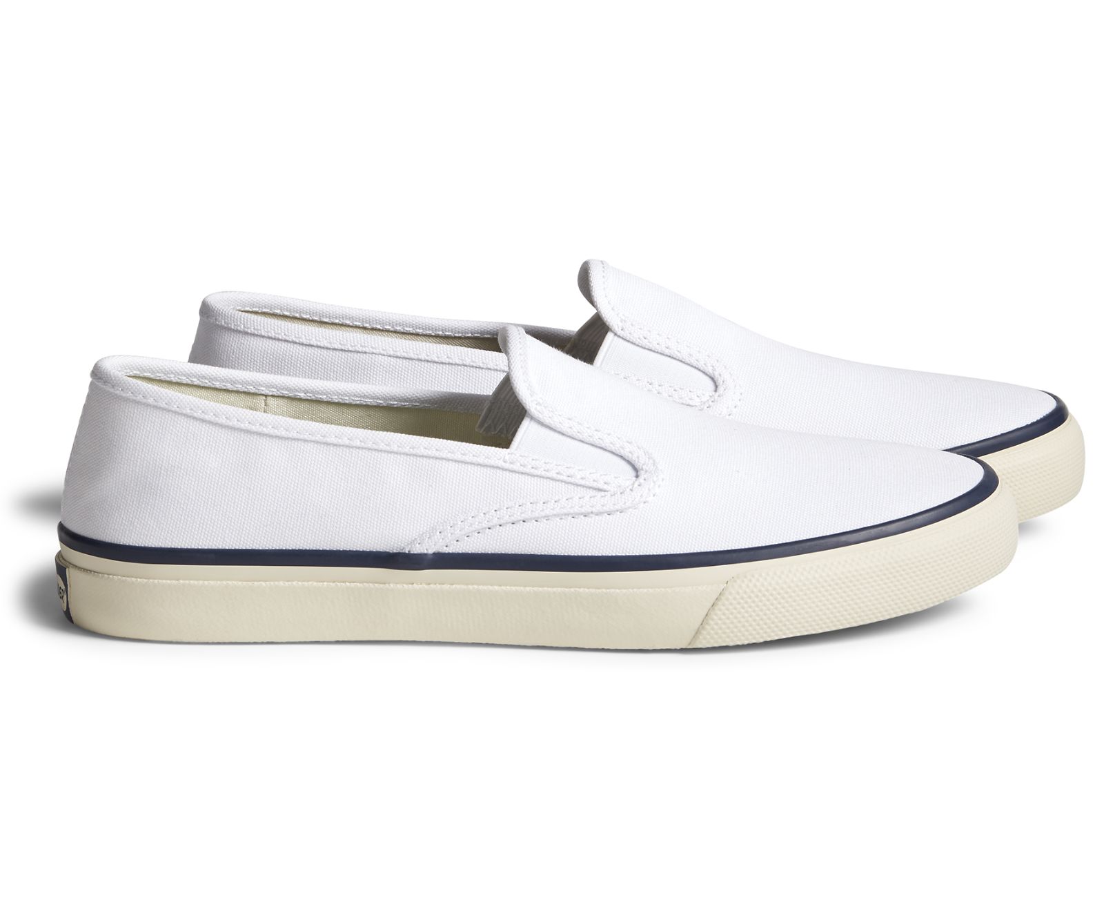 Unisex Unisex Cloud Slip On Deck Sneaker - White - Click Image to Close