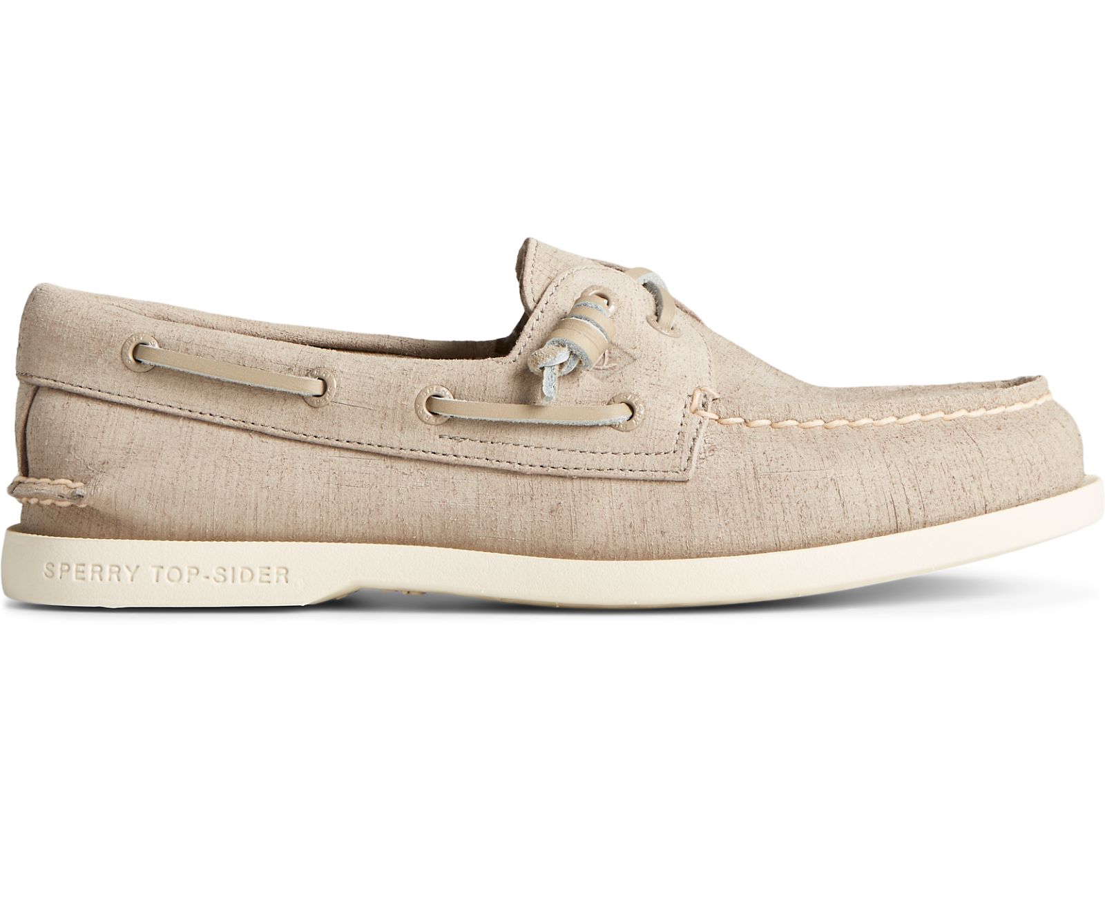 Women's Authentic Original 2-Eye PLUSHWAVE Checkmate Boat Shoe - Taupe